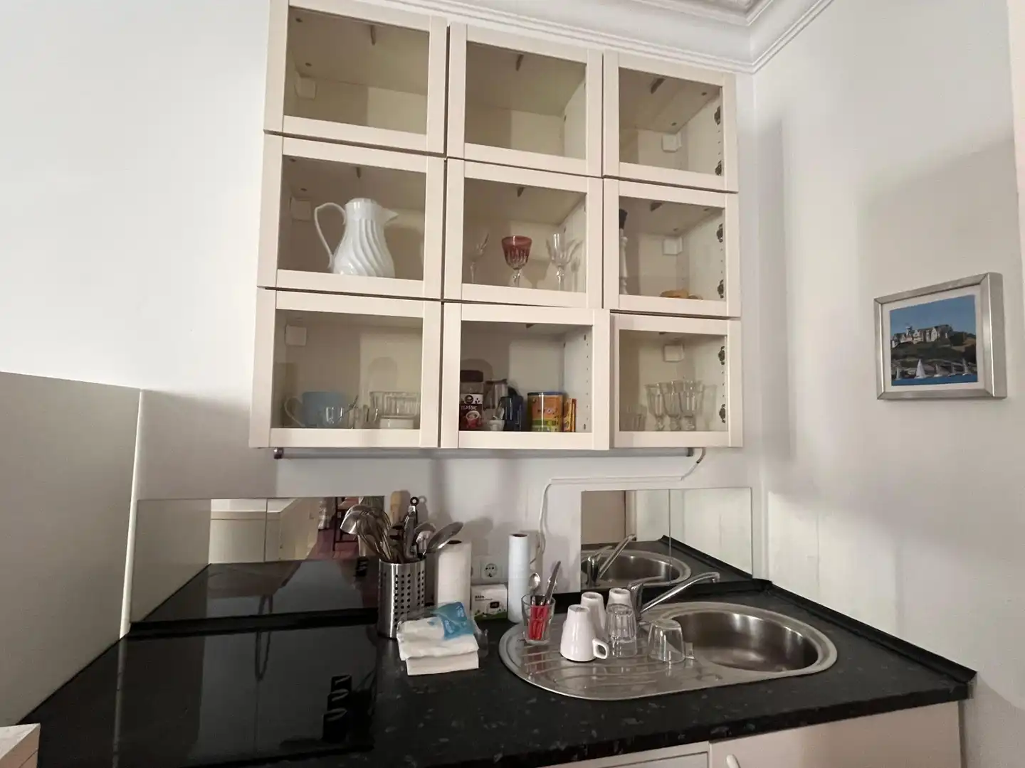 Küche von Wohnung zur Miete in Santander mit Heizung, Privatgarten und Parkett
