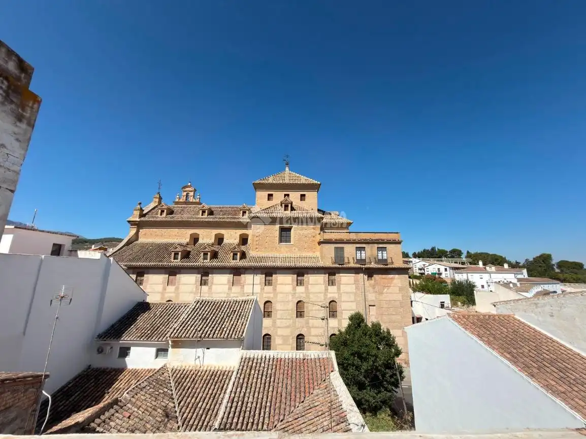 Vista exterior de Casa adosada en venta en Antequera con Aire acondicionado, Terraza y Trastero