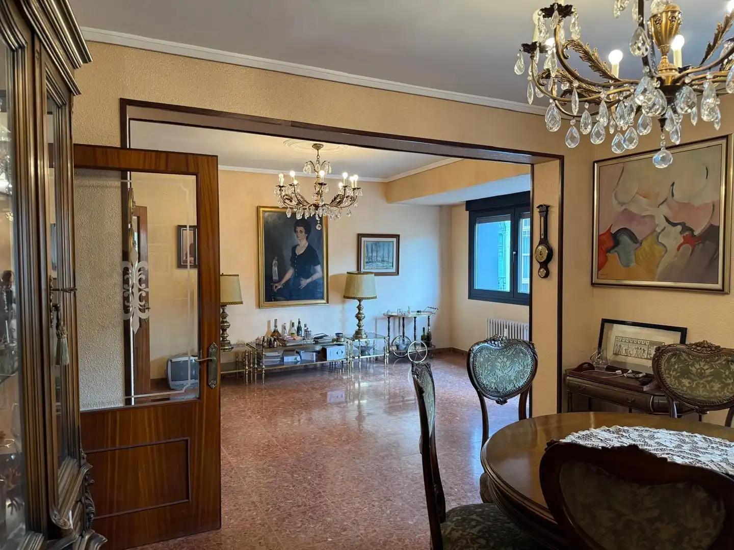 Dining room of Flat for sale in Valladolid  with Heating, Terrace and Storage room