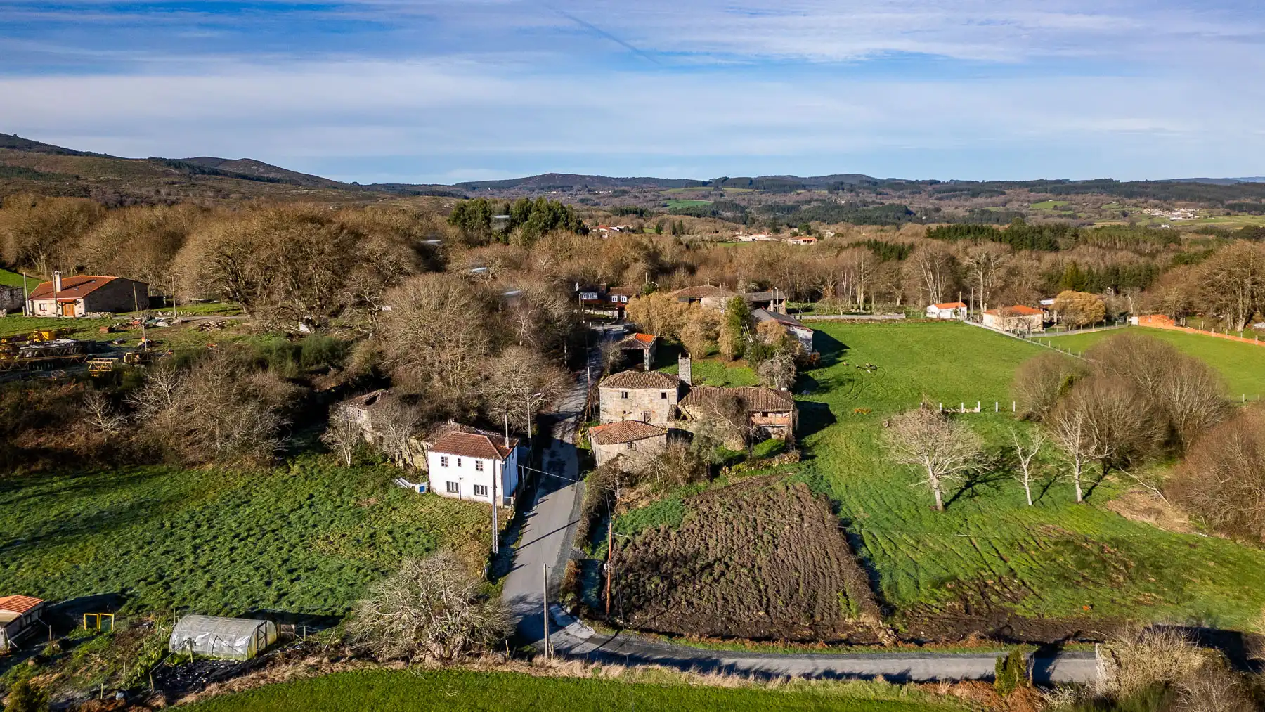 Vista exterior de Finca rústica en venta en Antas de Ulla