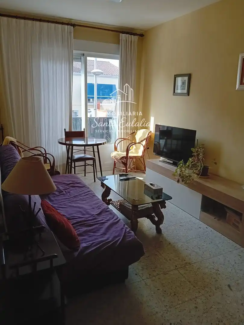 Wohnzimmer von Wohnung zur Miete in Mérida mit Klimaanlage, Heizung und Möbliert