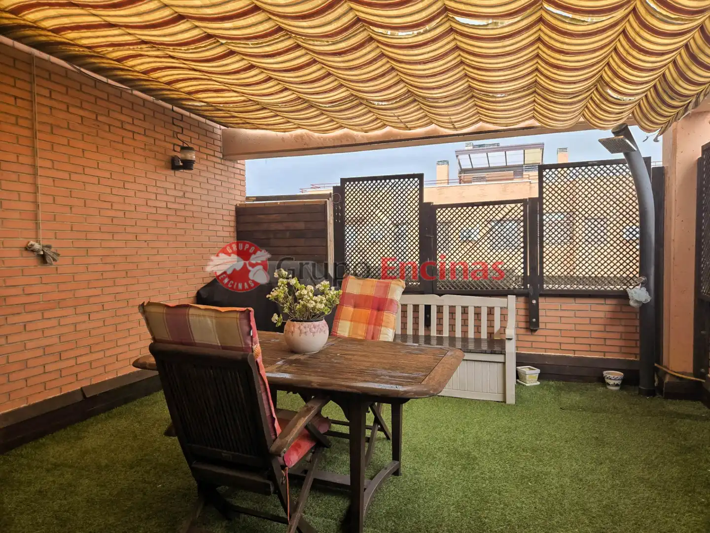 Terraza de Ático en venta en Parla con Aire acondicionado, Calefacción y Jardín privado