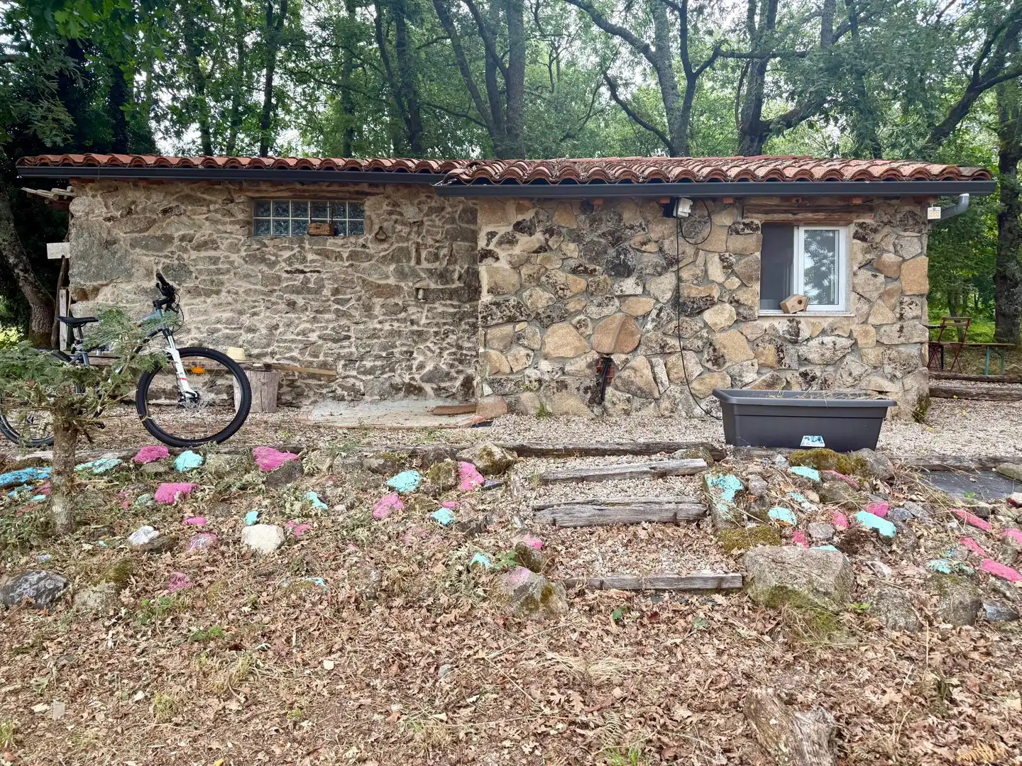 Vista exterior de Casa o chalet en venta en Sober con Jardín privado, Piscina y Amueblado