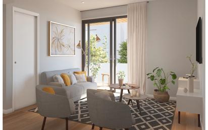 Living room of Attic for sale in Esplugues de Llobregat  with Air Conditioner and Terrace