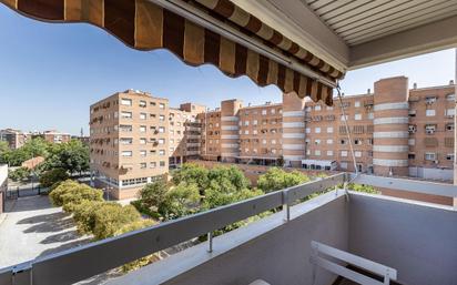 Bedroom of Flat for sale in  Granada Capital  with Air Conditioner, Heating and Private garden