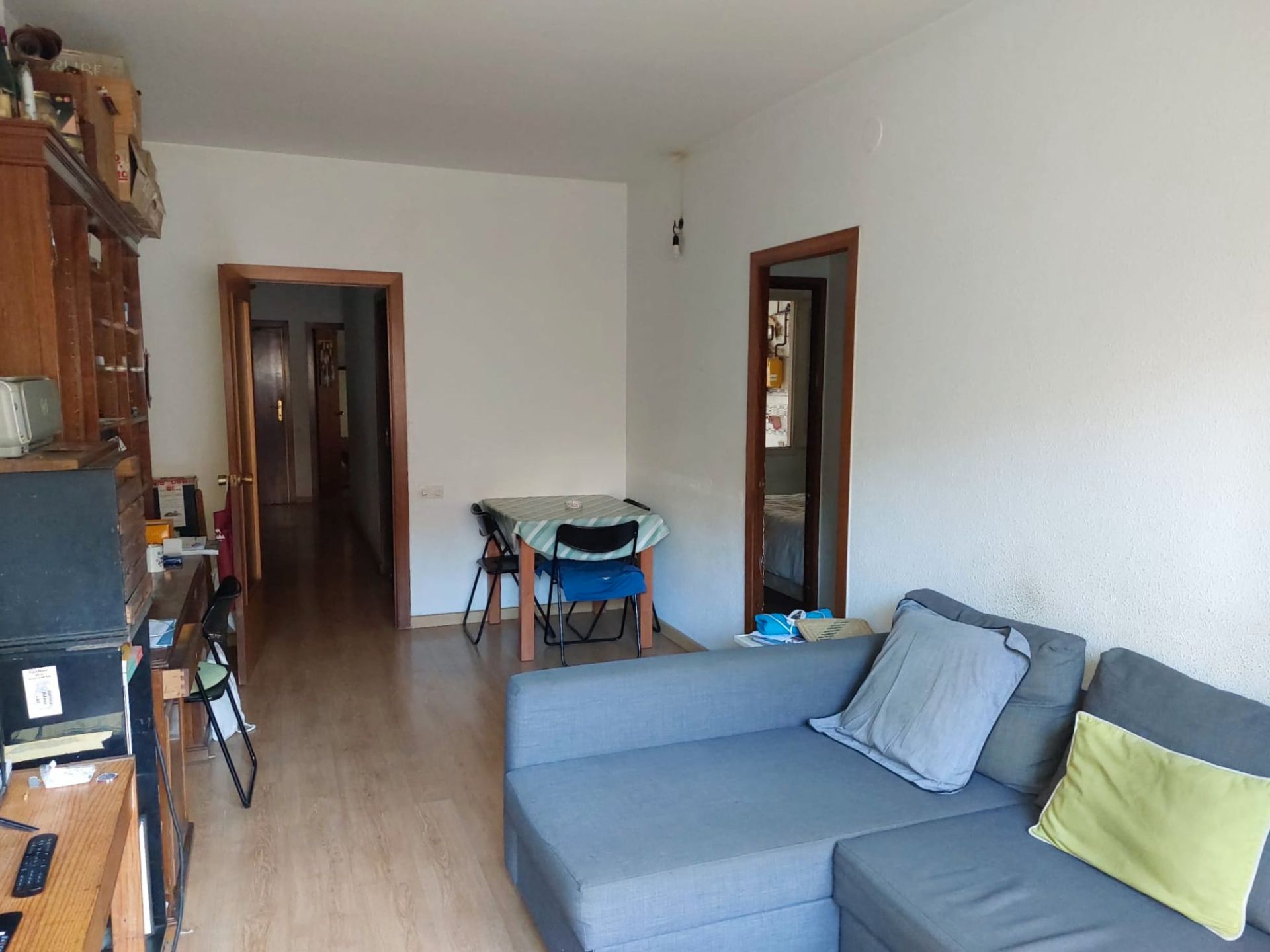 Living room of Apartment for sale in  Barcelona Capital  with Air Conditioner, Heating and Parquet flooring