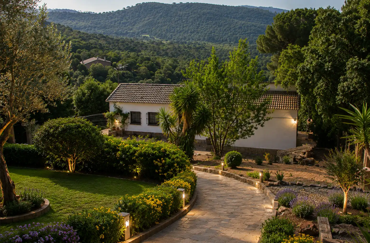 Jardín de Casa o chalet en venta en Santa Cristina d'Aro con Calefacción, Jardín privado y Terraza