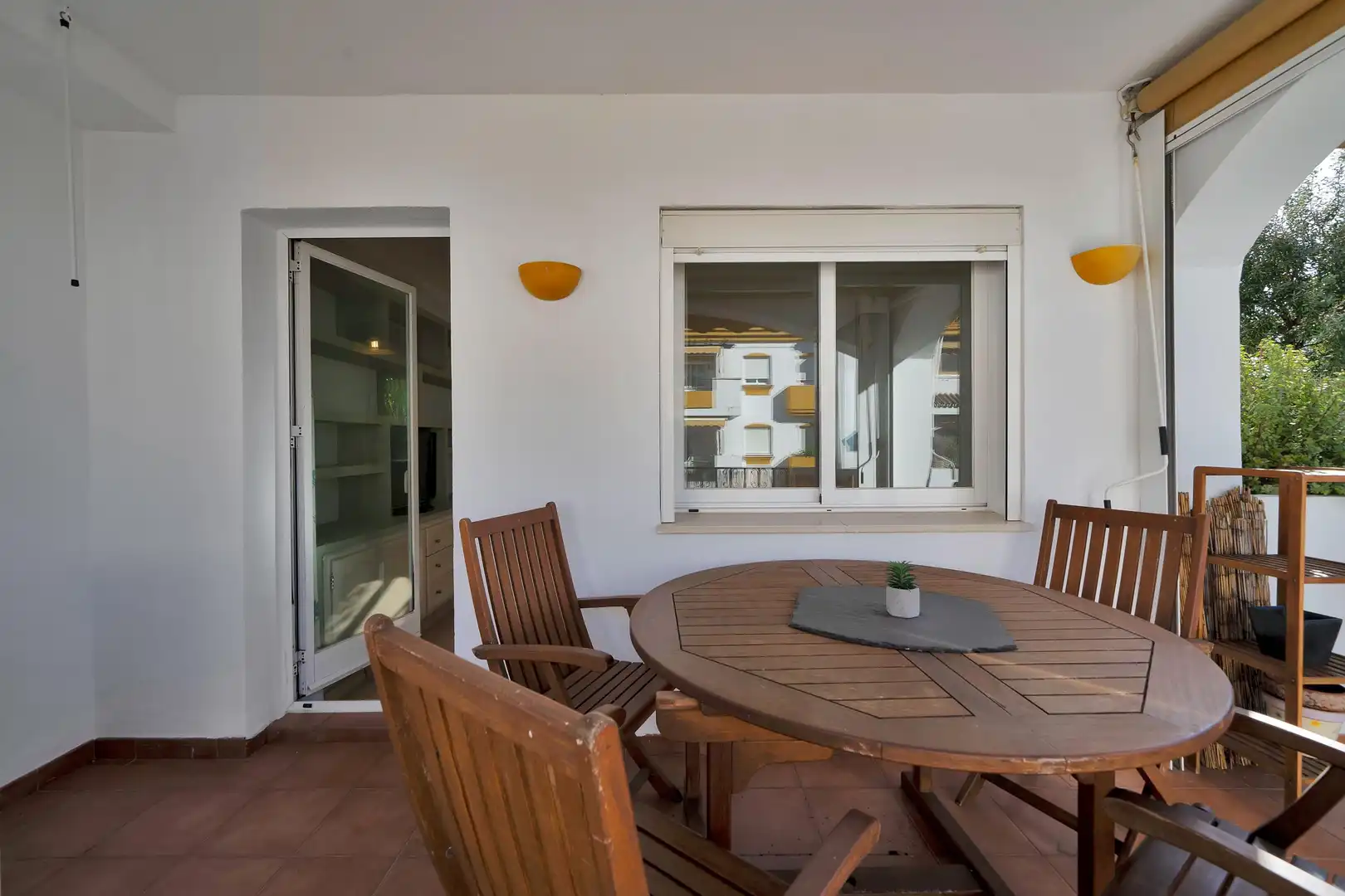 Terraza de Apartamento en venta en Marbella con Aire acondicionado, Calefacción y Jardín privado