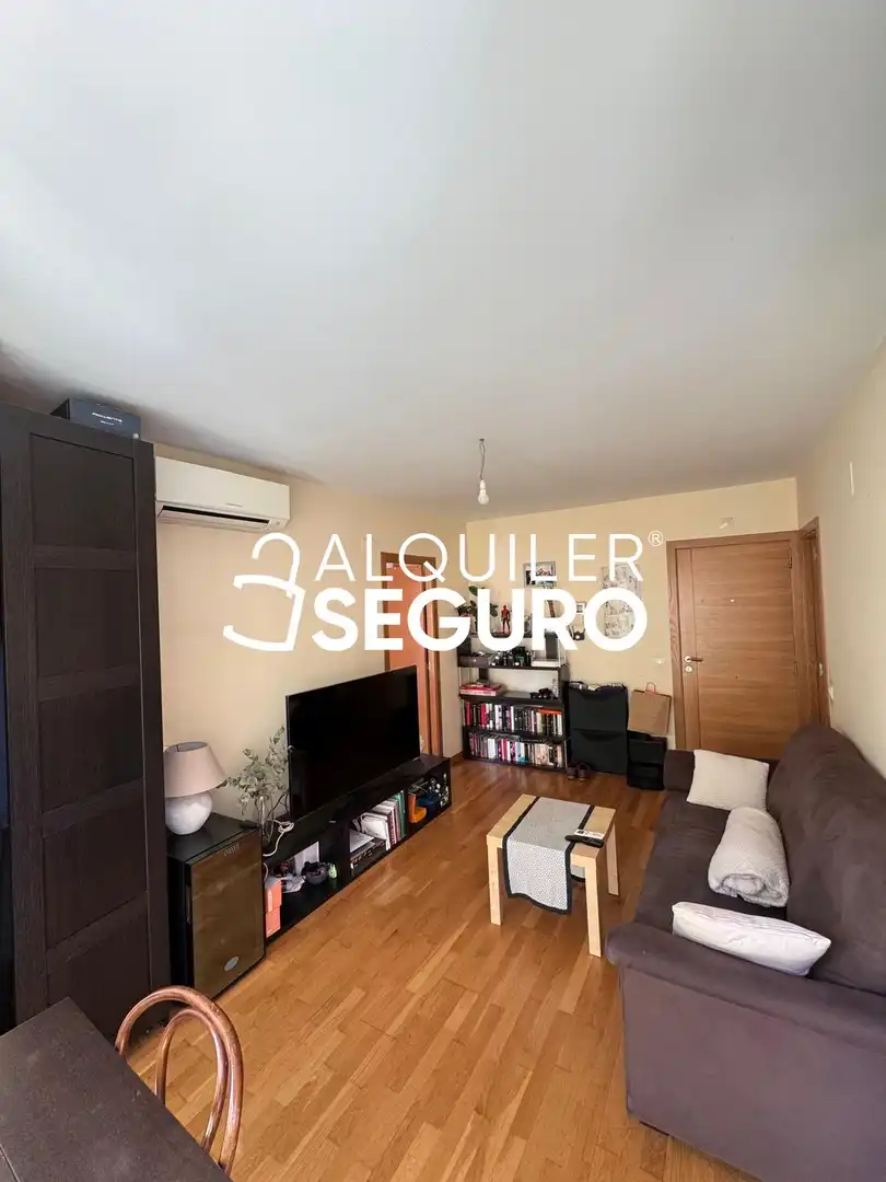 Sala d'estar de Pis de lloguer en Madrid amb Aire condicionat, Calefacció i Piscina