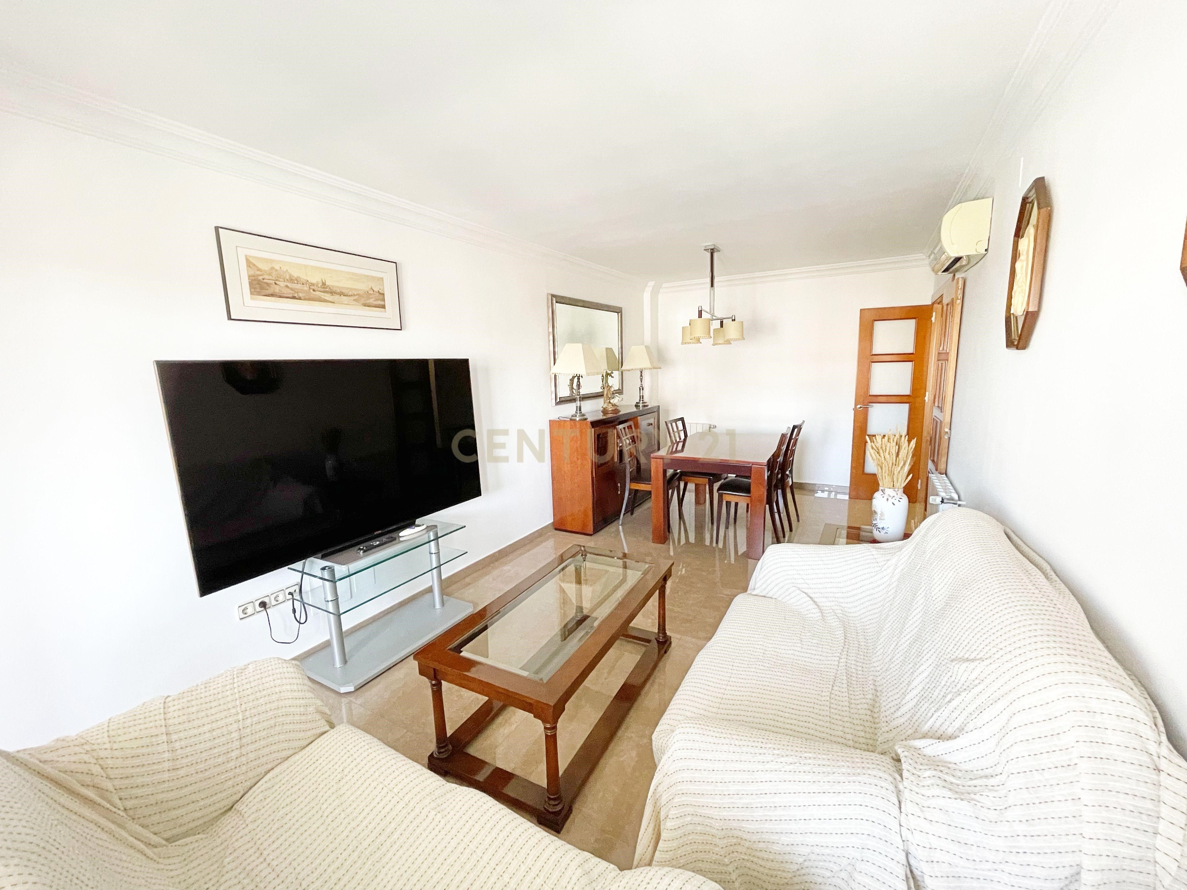 Living room of Flat to rent in Málaga Capital  with Air Conditioner and Heating
