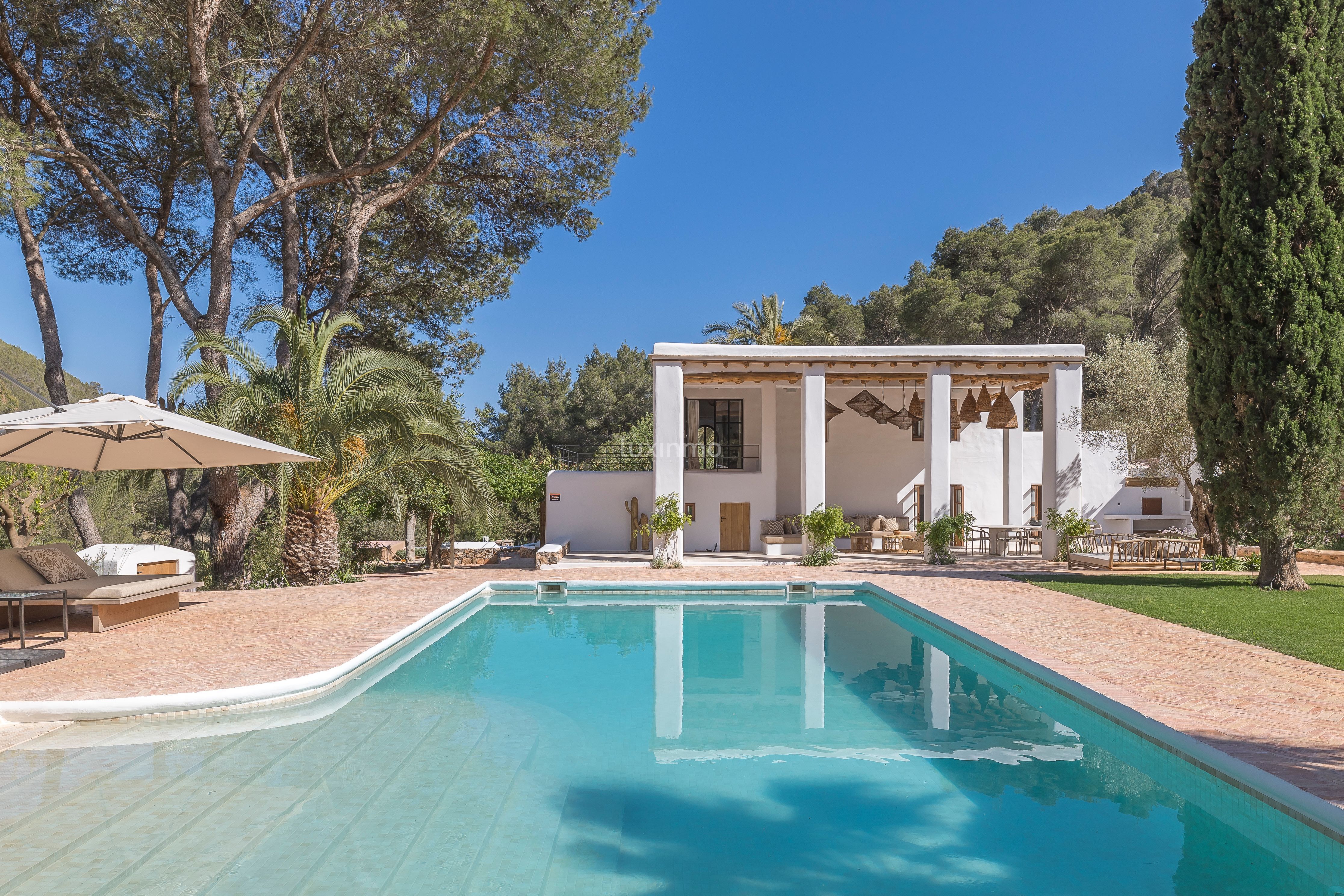 Jardí de Casa o xalet en venda en Sant Josep de sa Talaia amb Aire condicionat, Terrassa i Traster
