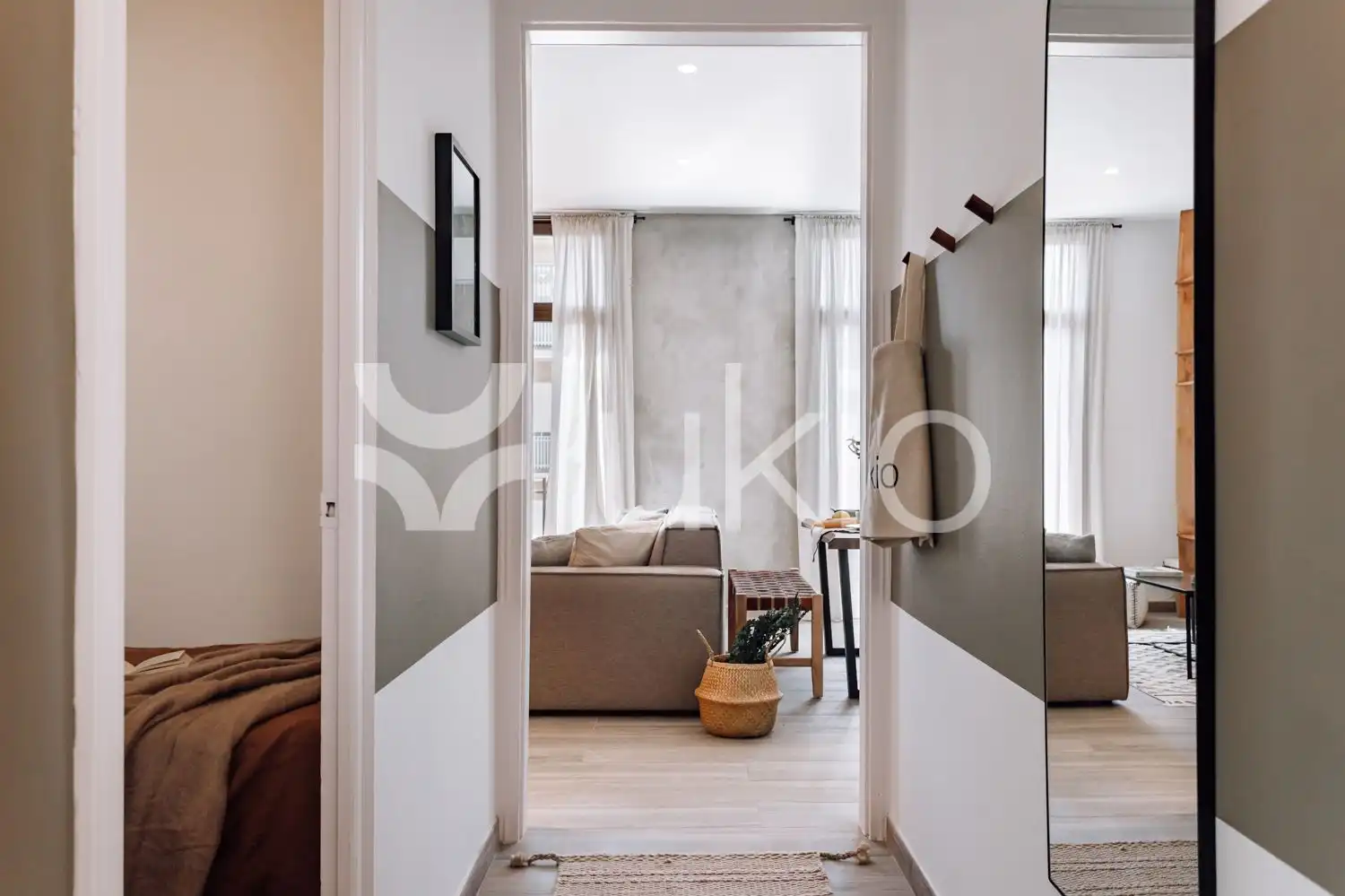 Apartament de lloguer en Barcelona amb Aire condicionat, Moblat i Forn