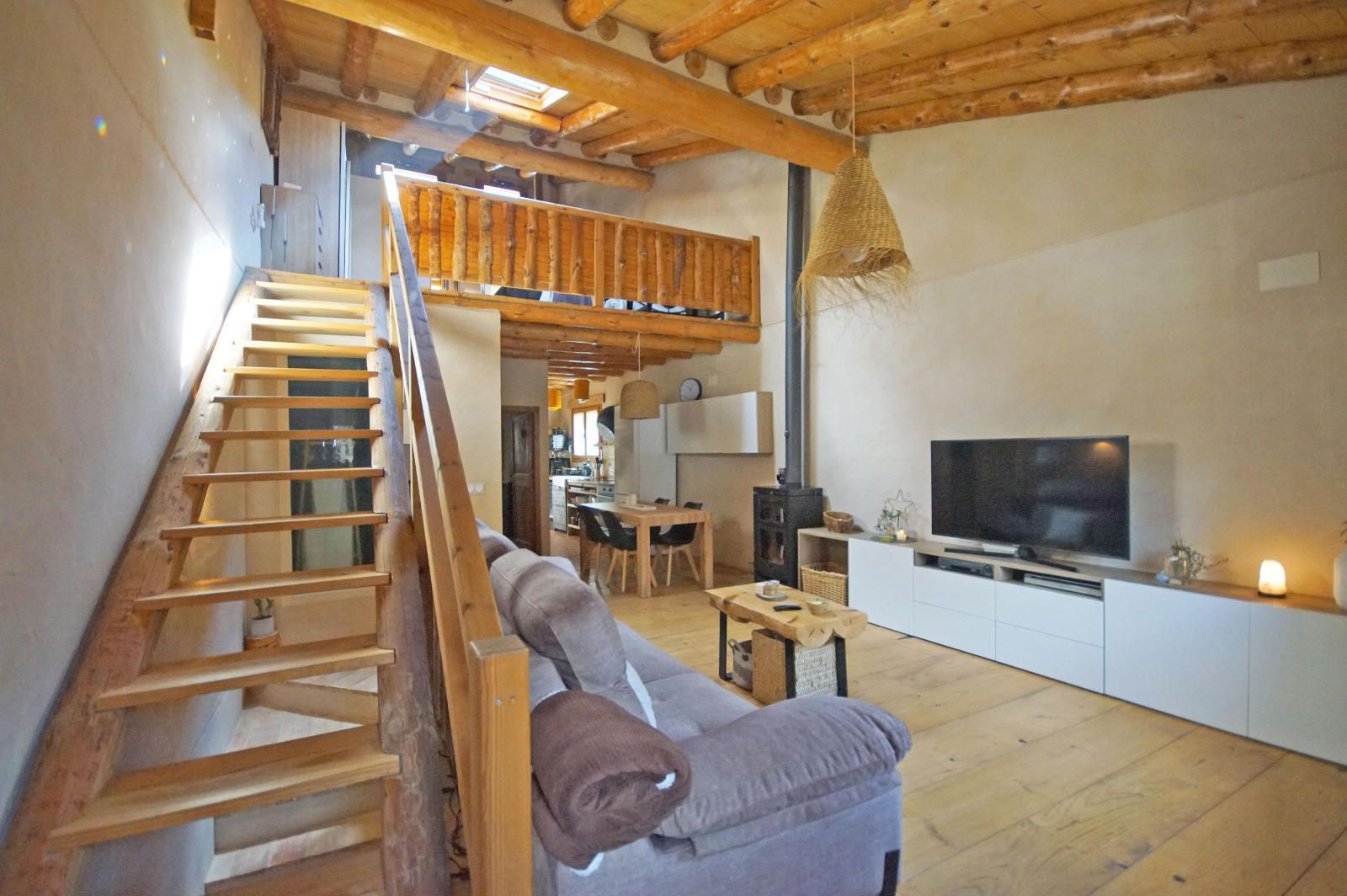 Sala de estar de Casa o chalet en venta en Beceite con Aire acondicionado, Terraza y Trastero