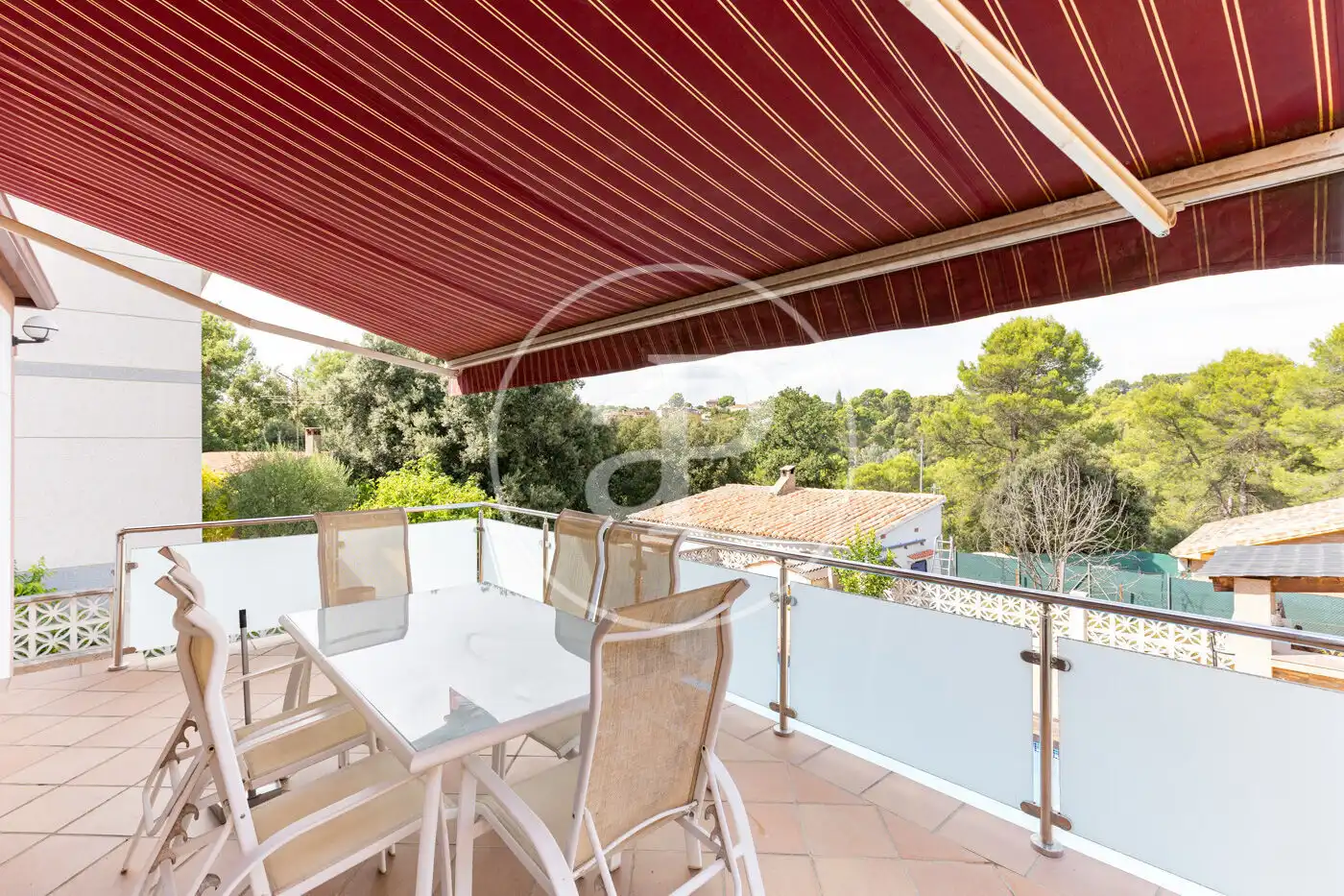 Terrace of Flat for sale in Rubí  with Air Conditioner, Heating and Private garden