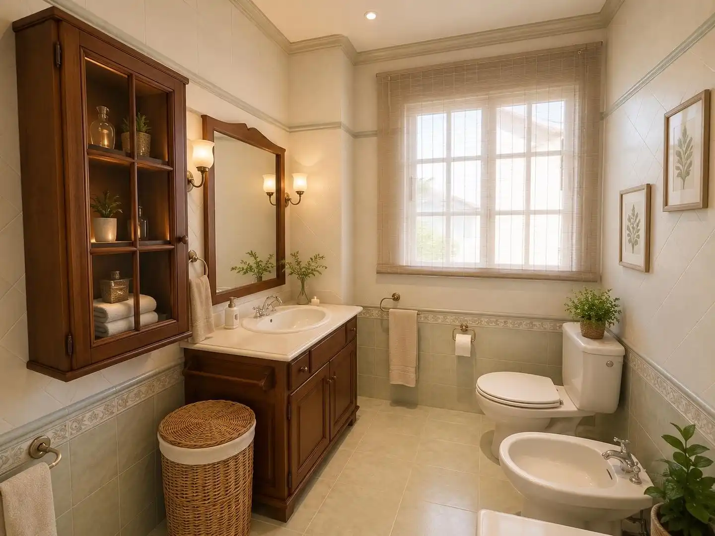 Baño de Casa o chalet en venta en Montroi / Montroy con Calefacción, Jardín privado y Terraza