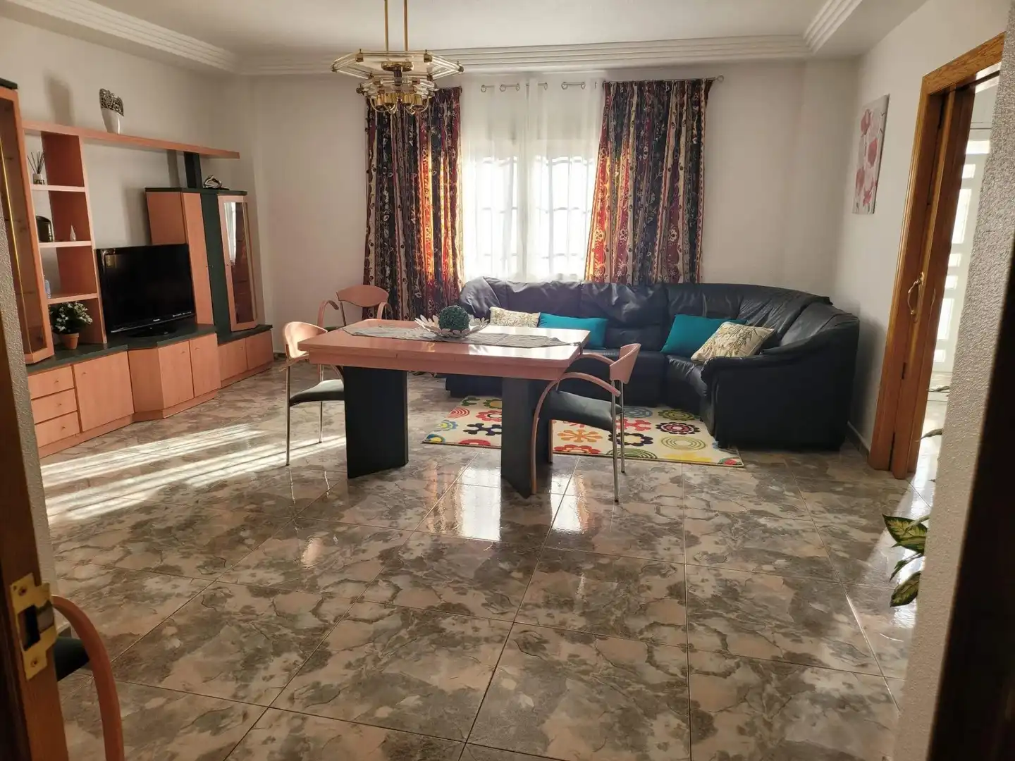 Living room of Flat for sale in Murcia  with Air Conditioner, Private garden and Storage room
