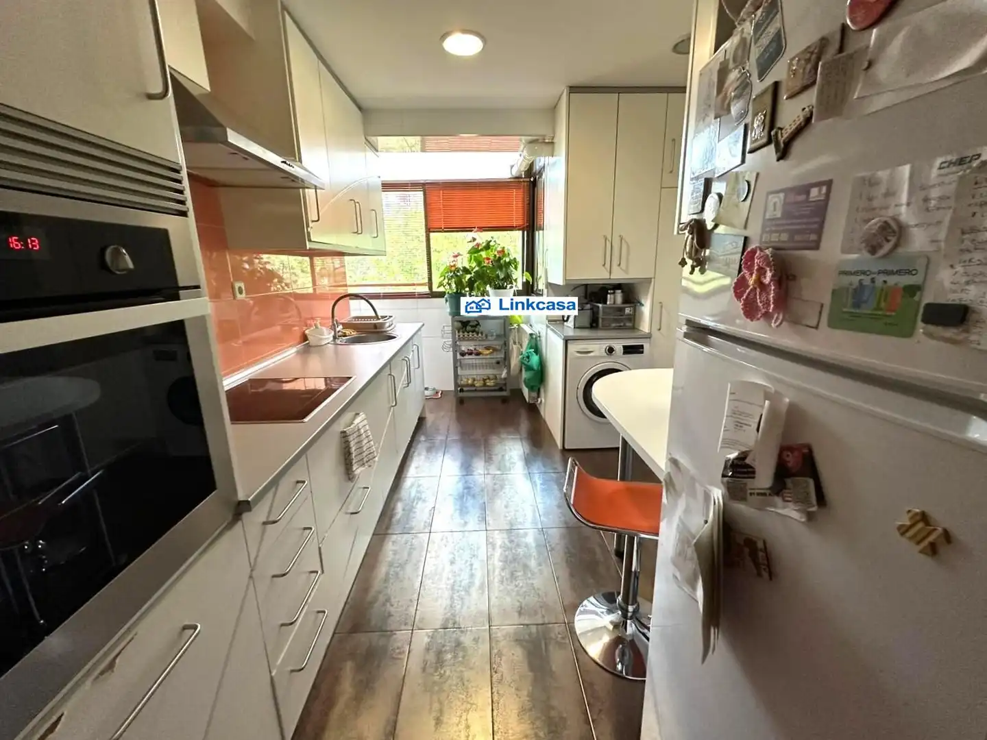 Kitchen of Flat for sale in Madrid  with Heating and Terrace
