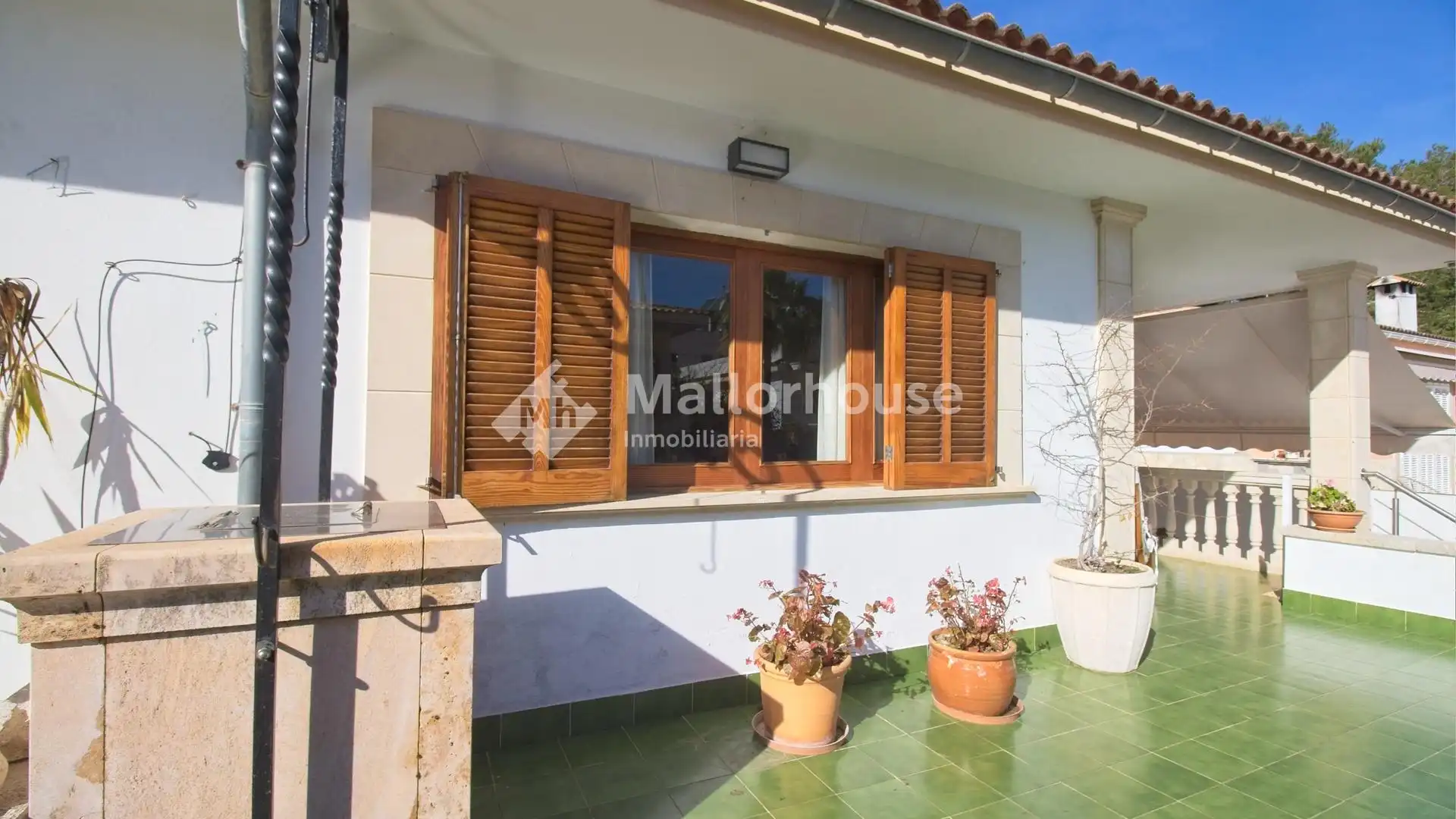 Exterior view of Detached homes for rent in Muro  with Terrace and Furnished
