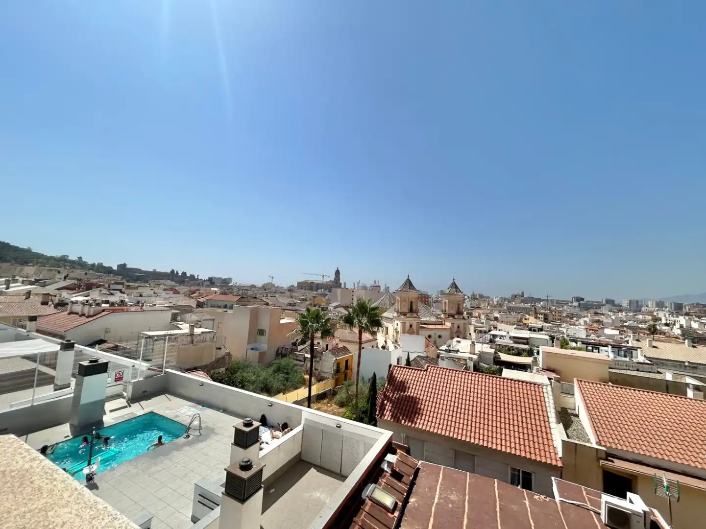 Vista exterior de Apartament en venda en Málaga amb Aire condicionat, Balcó i Internet