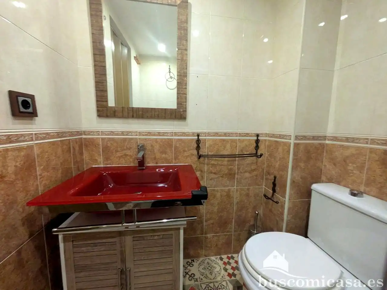 Bathroom of Flat for rent in Linares  with Air Conditioner and Furnished