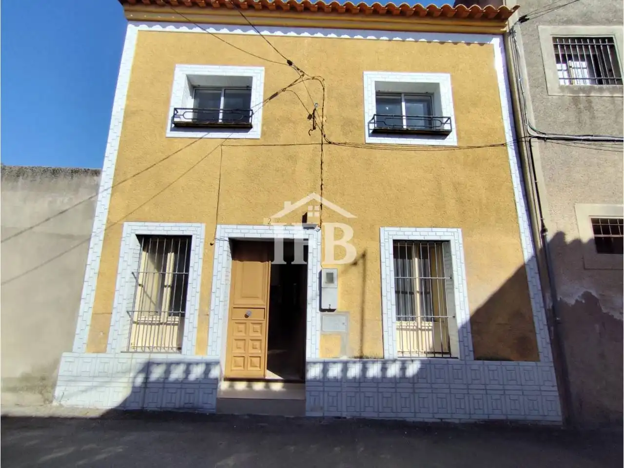 Vista exterior de Casa o xalet en venda en Higuera de Vargas amb Terrassa