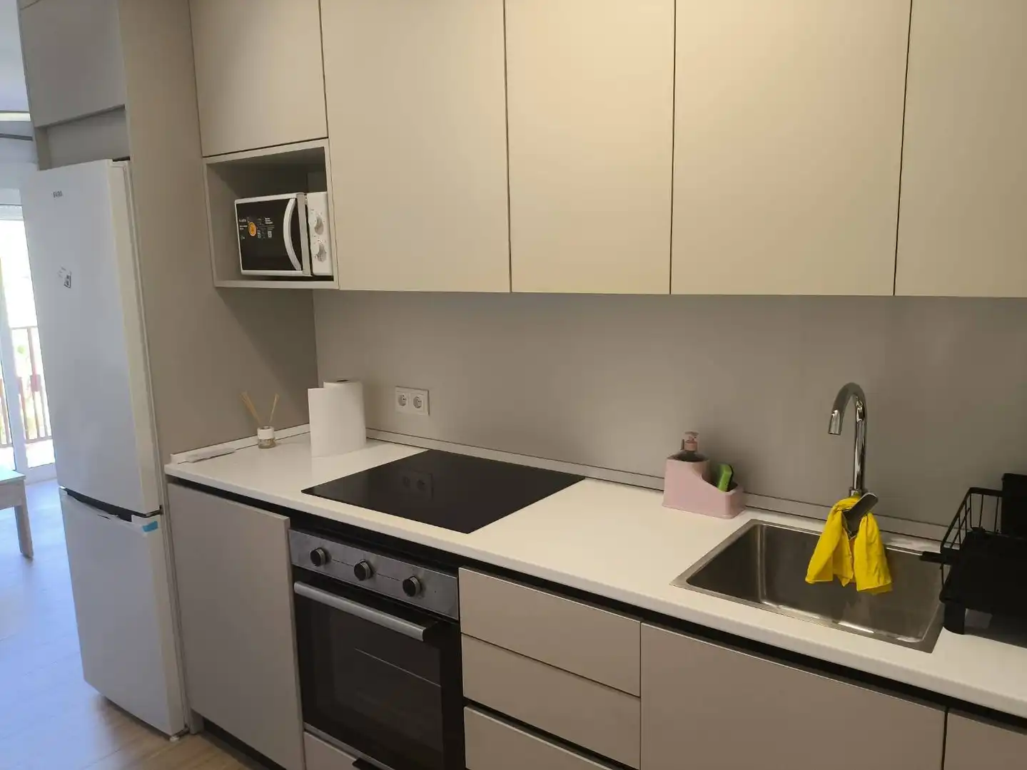 Cocina de Piso de alquiler en Murcia con Amueblado