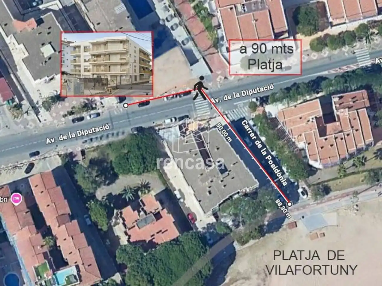 Exterior view of Flat for sale in Cambrils  with Air Conditioner, Heating and Furnished