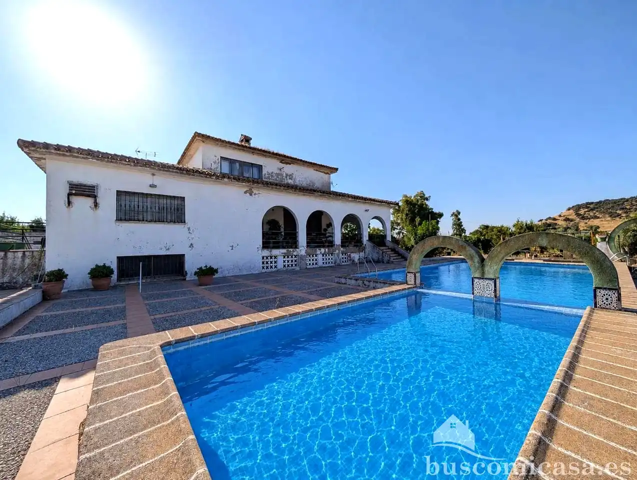 Swimming pool of Country homes for sale in Linares  with Private garden