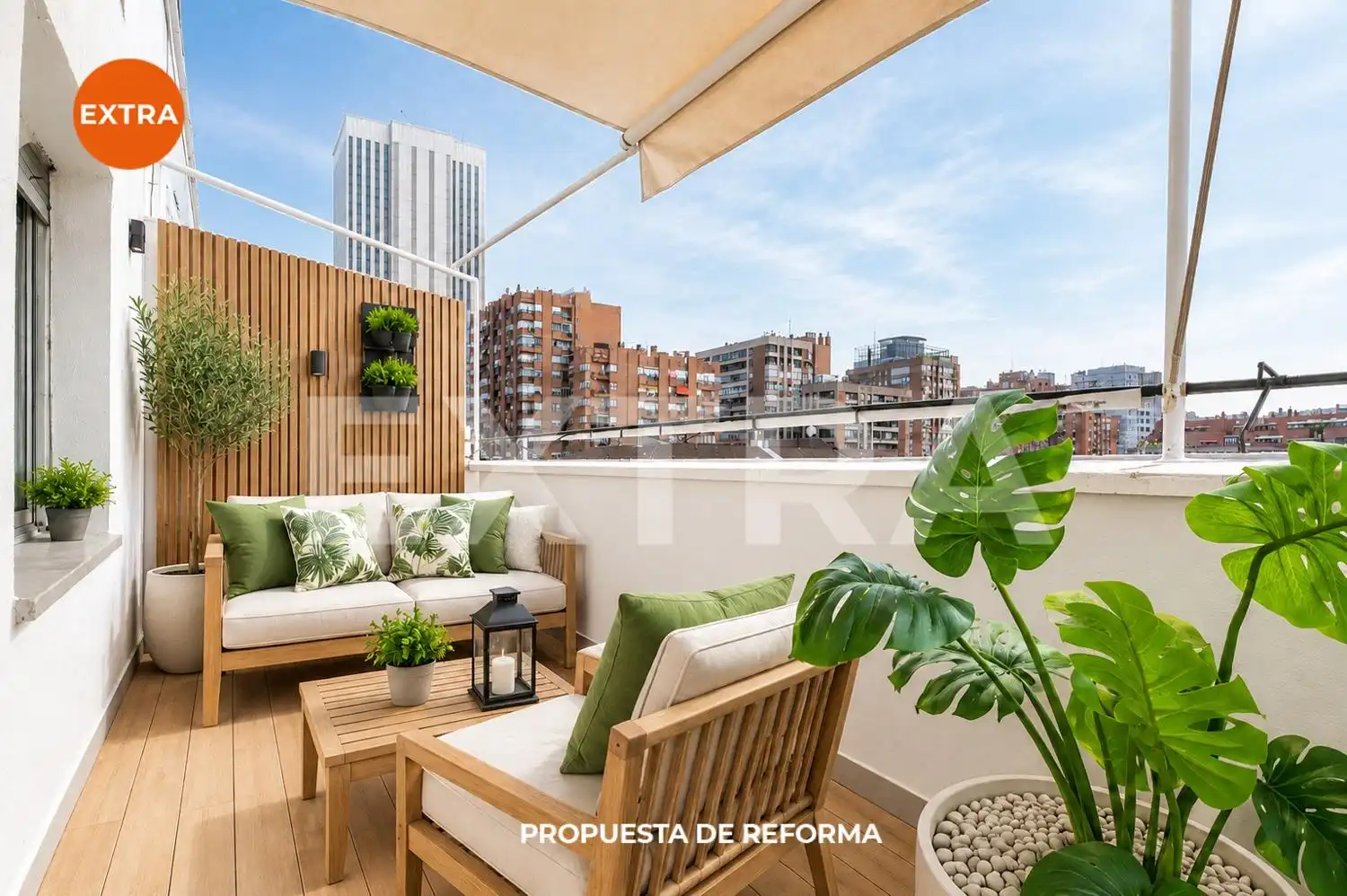 Terrassa de Àtic en venda en Madrid amb Calefacció i Parquet