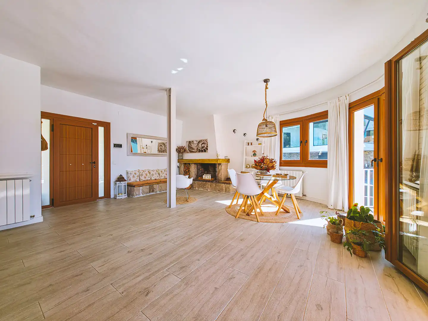 Living room of Houses for sale in Sant Pol de Mar  with Air Conditioner, Heating and Private garden