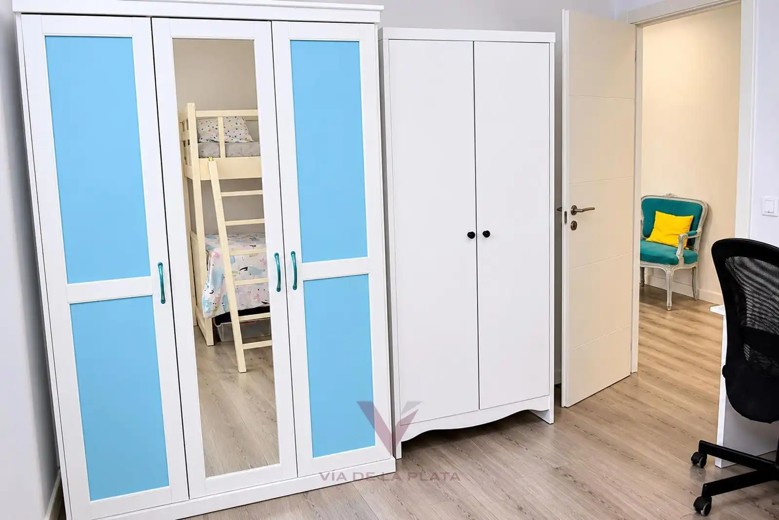 Bedroom of Flat for sale in Cabrerizos  with Heating, Furnished and Oven