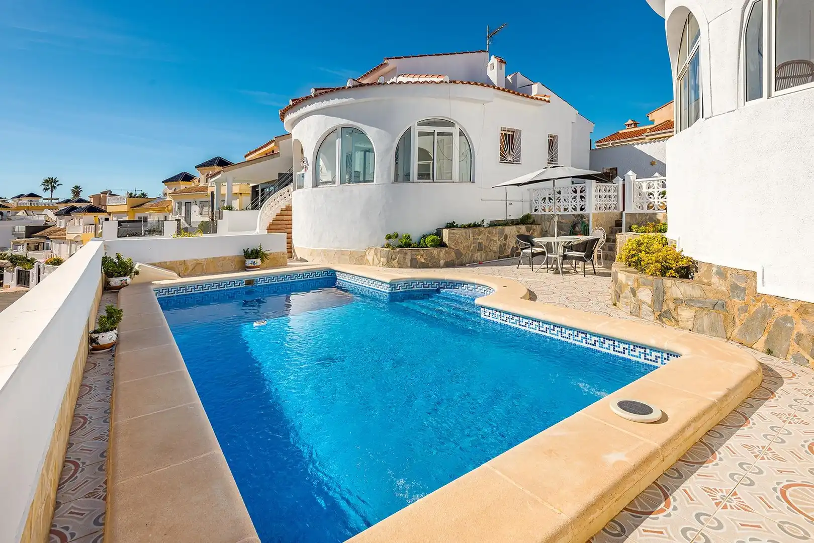 Swimming pool of Houses for sale in Rojales  with Air Conditioner, Heating and Private garden