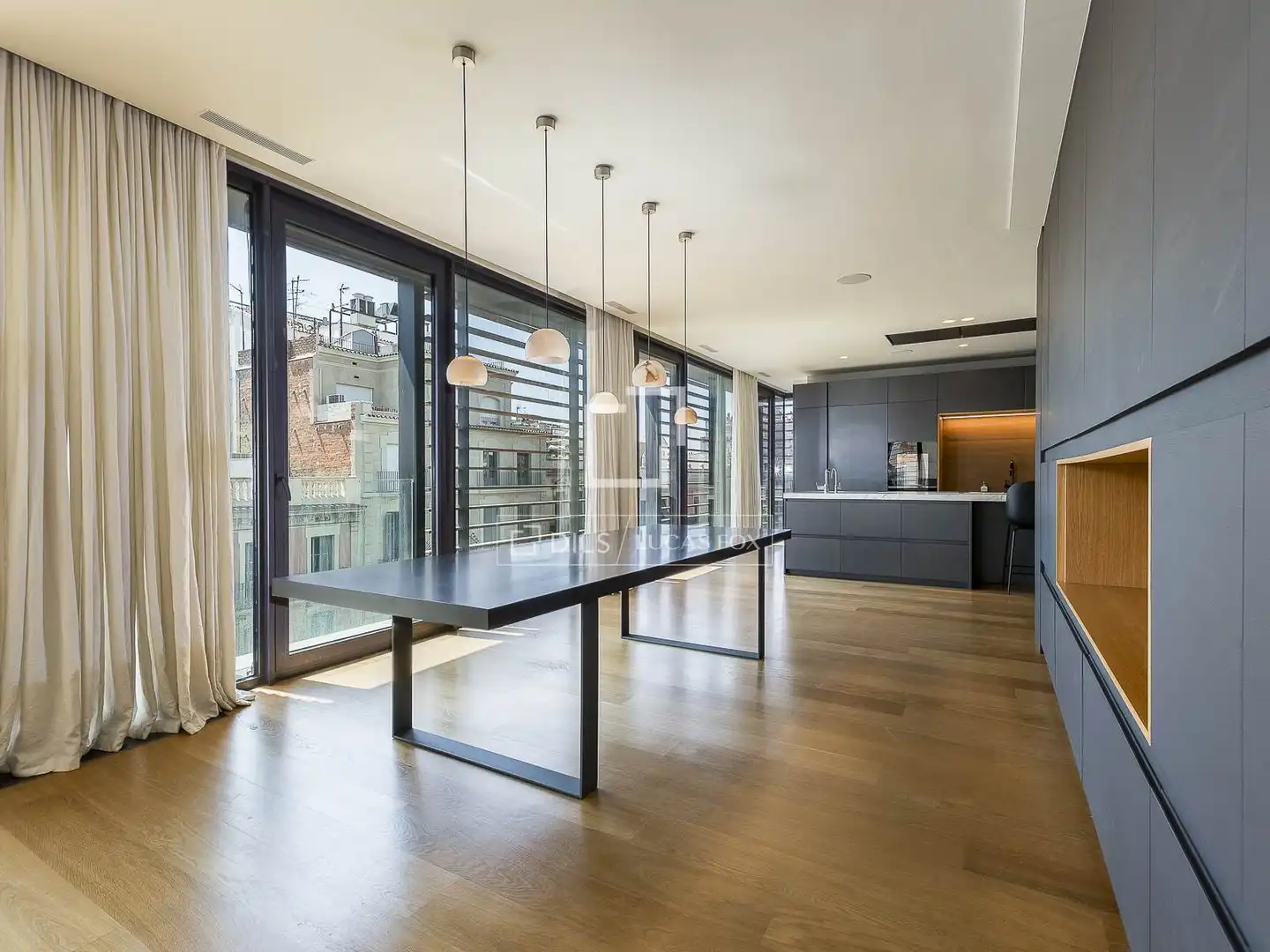 Comedor de Ático en venta en Barcelona con Aire acondicionado, Calefacción y Jardín privado