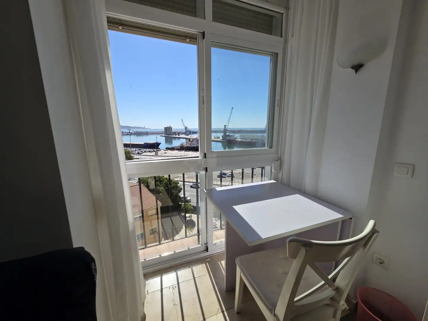 Terraza de Piso de alquiler en Málaga con Aire acondicionado y Amueblado
