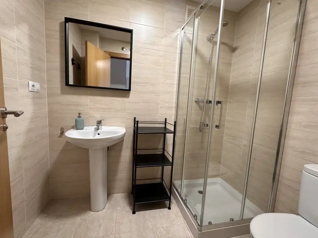 Bathroom of Apartments for rent in  Logroño  with Heating, Parquet flooring and Terrace