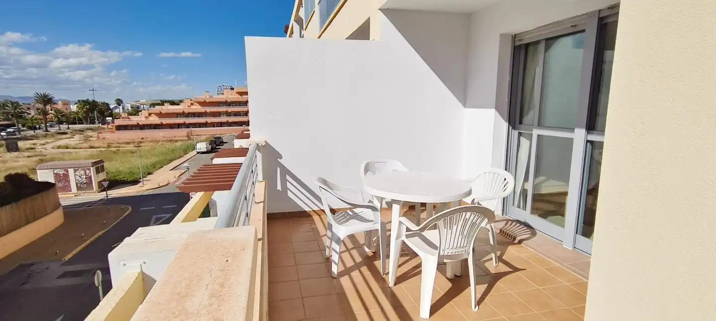 Terrasse von Wohnungen zur Miete in Vera mit Klimaanlage, Terrasse und Möbliert