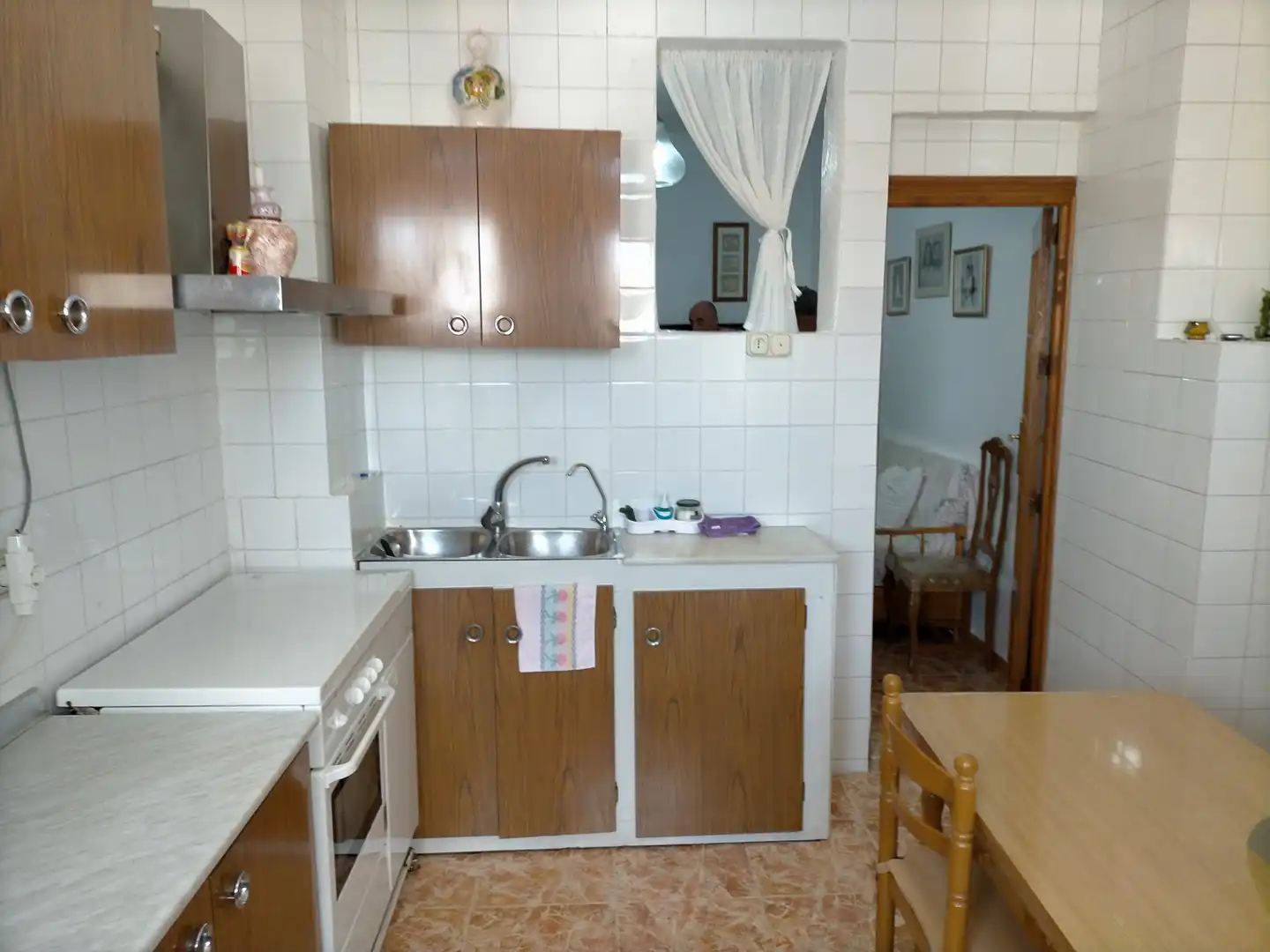 Cuina de Casa o xalet en venda en Almería amb Terrassa, Moblat i Balcó