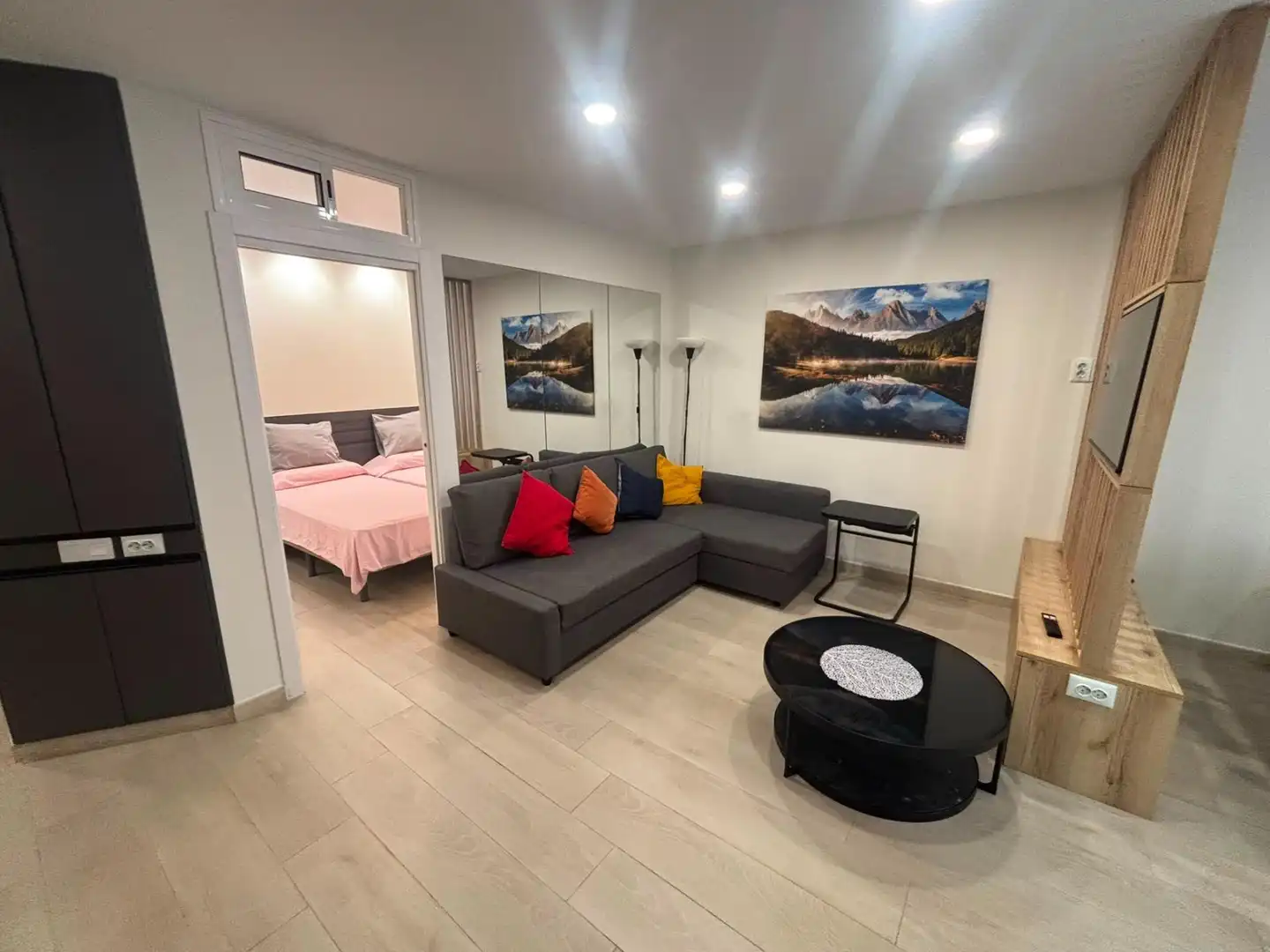 Sala de estar de Piso en venta en Las Palmas de Gran Canaria