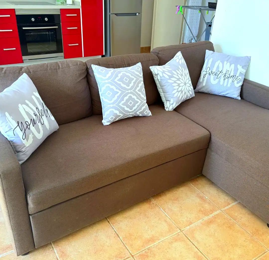 Sala de estar de Apartamento de alquiler en Las Palmas de Gran Canaria con Jardín privado, Terraza y Amueblado