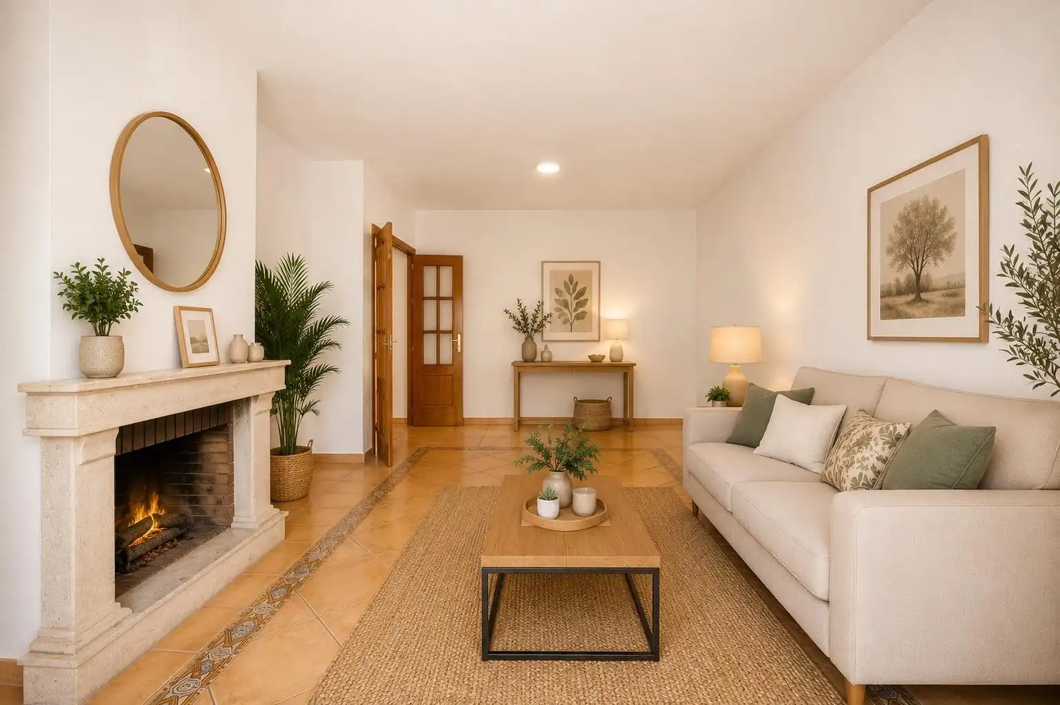 Sala d'estar de Casa o xalet en venda en Chiclana de la Frontera