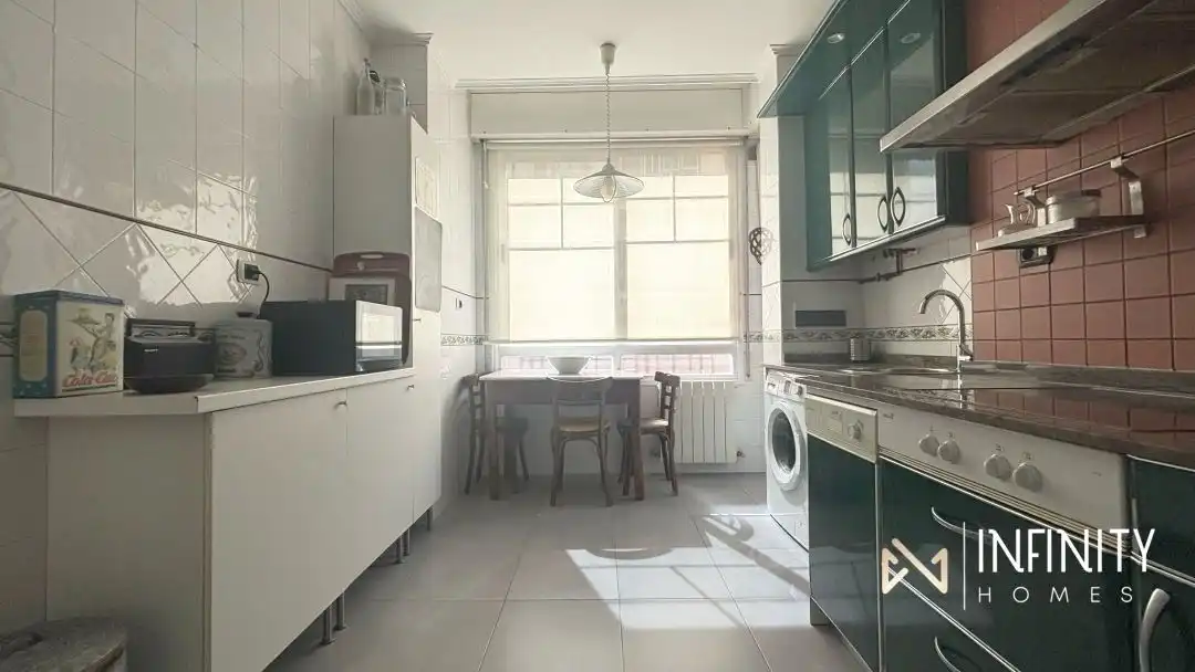 Kitchen of Flat for rent in Bilbao   with Heating, Terrace and Balcony