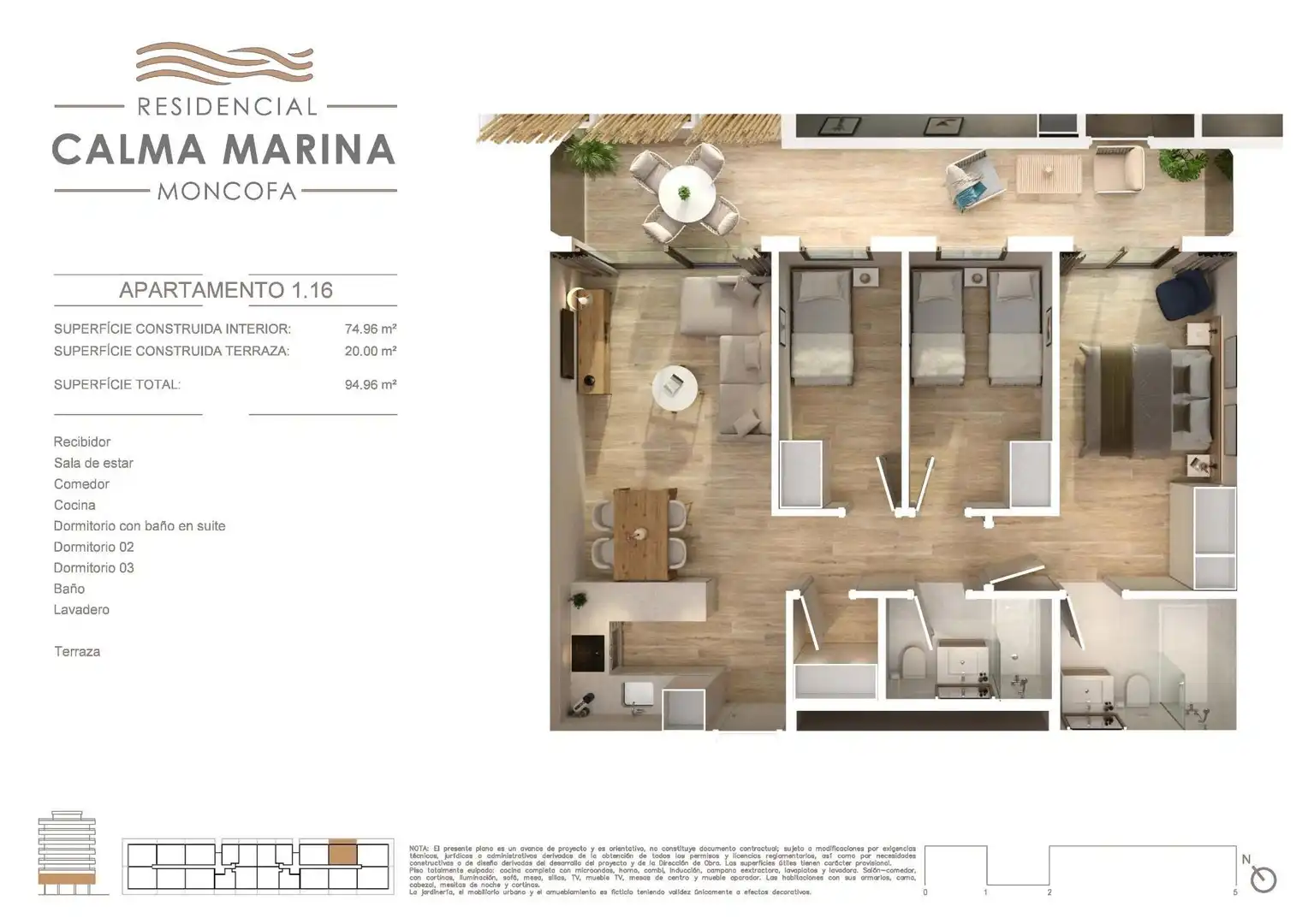 Appartement compact avec piscine à vendre à Moncófar Playa, imagen 33