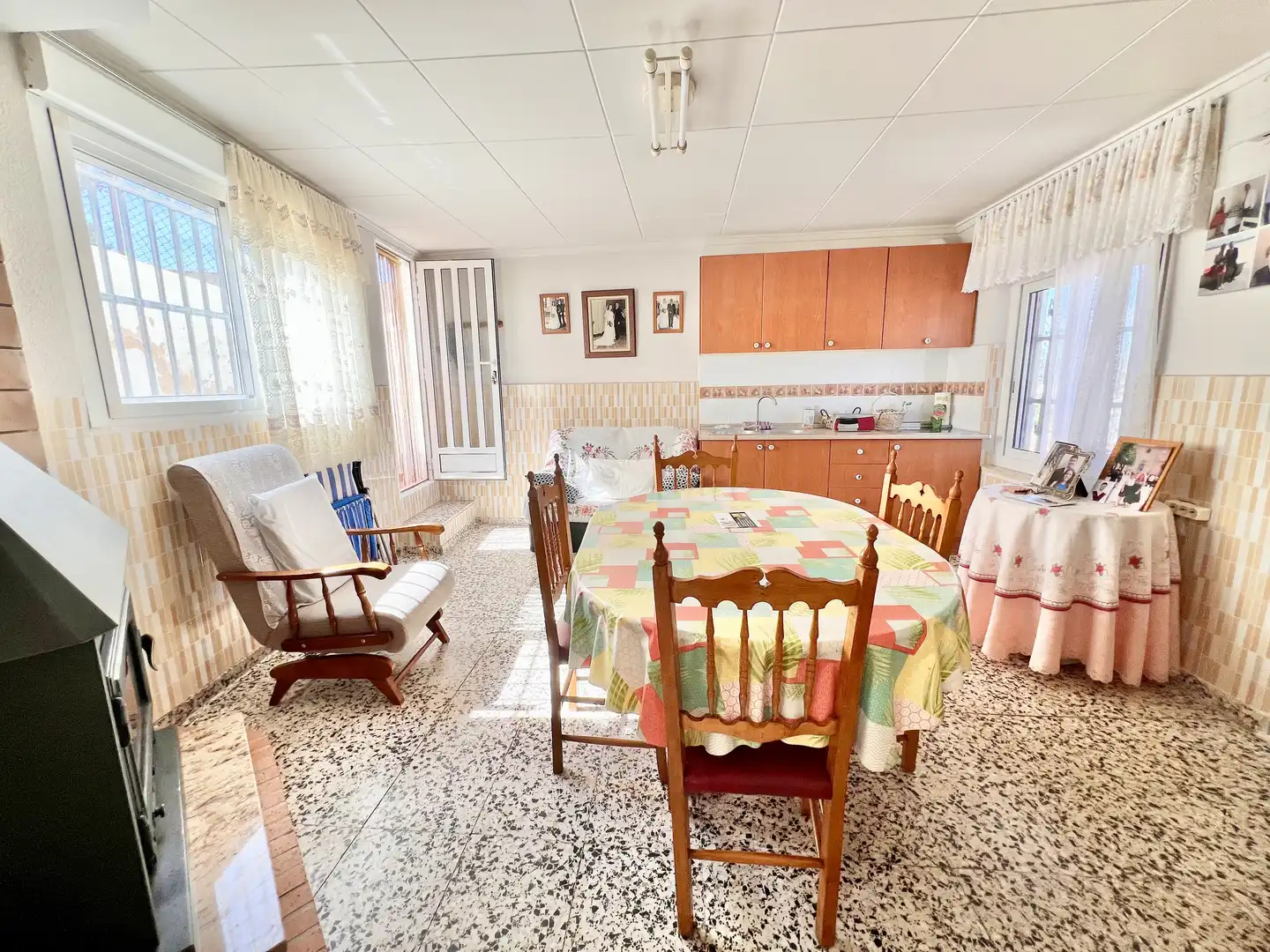 Cocina de Casa o chalet en venta en Petrer con Jardín privado, Terraza y Horno