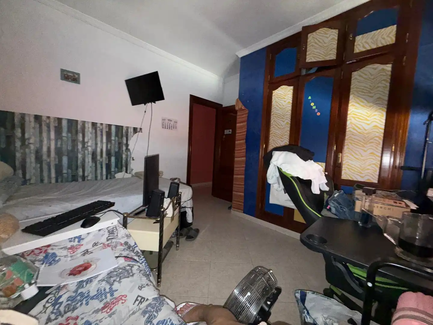 Bedroom of Houses for sale in Málaga  with Air Conditioner, Terrace and Furnished