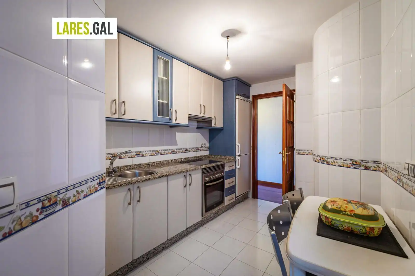 Cocina de Apartamento en venta en Moaña con Calefacción, Trastero y Amueblado