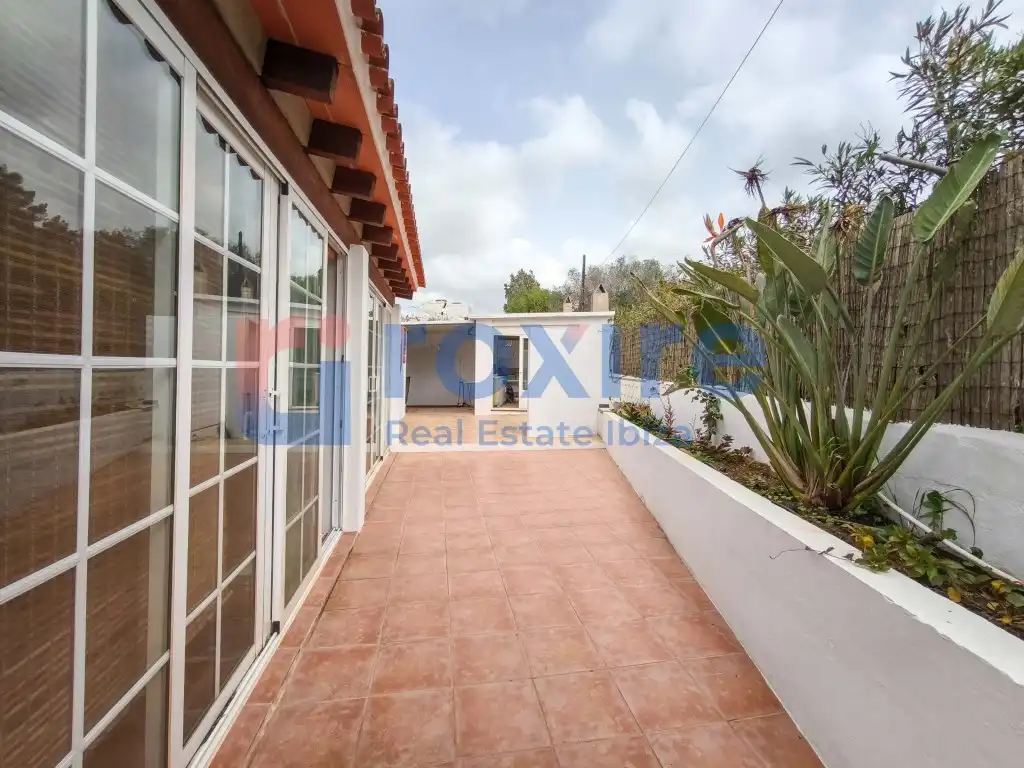 Exterior view of Houses for rent in Sant Antoni de Portmany  with Air Conditioner, Private garden and Terrace