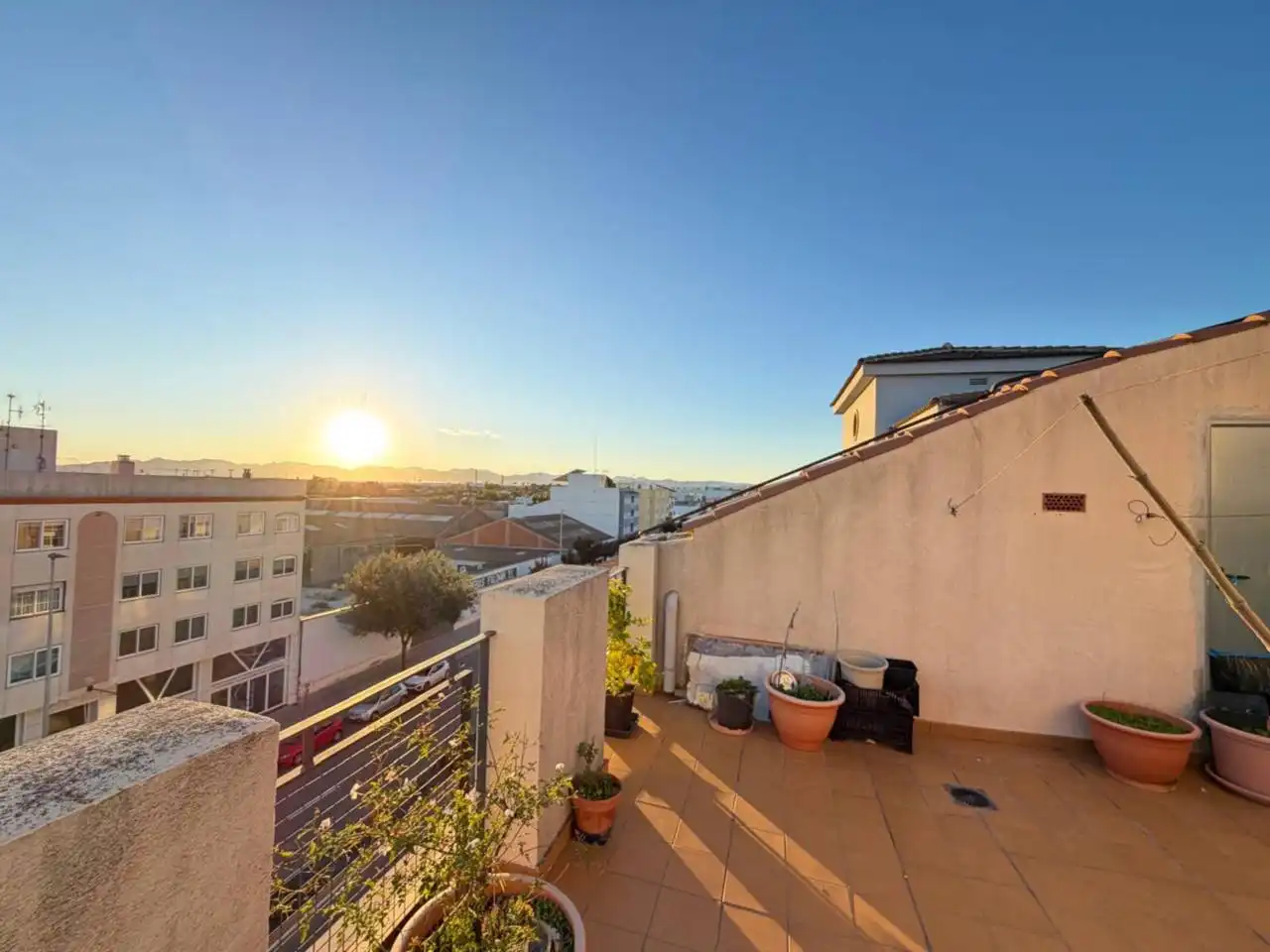 Exterior view of Duplexes for sale in Castellón de la Plana / Castelló de la Plana  with Air Conditioner, Terrace and Storage room