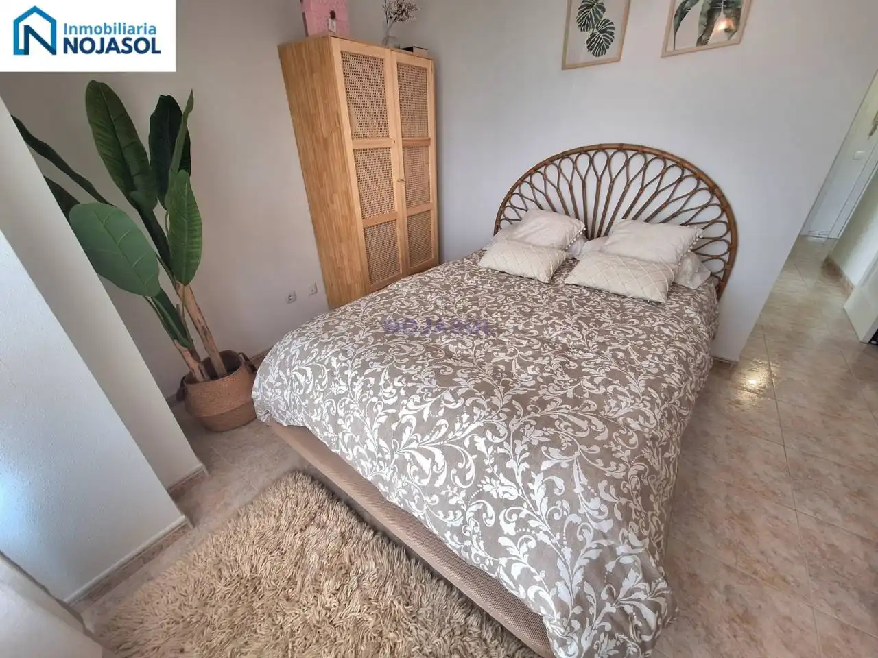 Schlafzimmer von Wohnungen zur Miete in Noja mit Heizung, Parkett und Terrasse