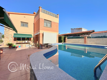 Exterior view of House or chalet for sale in Santa Eulàlia de Ronçana  with Air Conditioner, Heating and Private garden