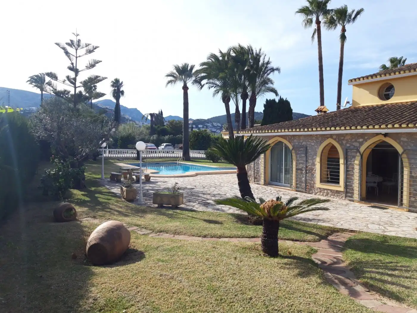 Jardín de Casa o chalet de alquiler en Pedreguer con Aire acondicionado, Calefacción y Jardín privado